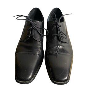 Browns Men's Classic Black Lace Up Derby Dress Shoes